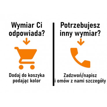 narożnik wykonujemy na wymiar